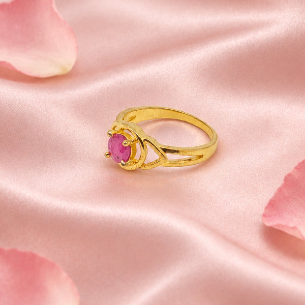 Silver Ruby Ring