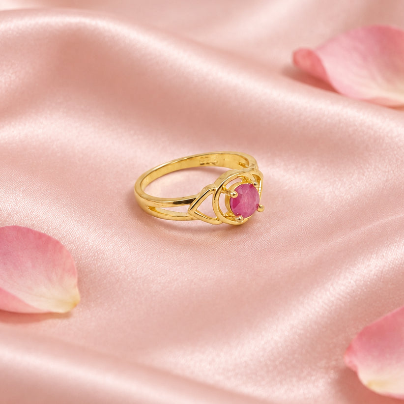 Silver Ruby Ring