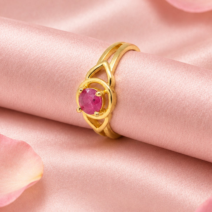 Silver Ruby Ring