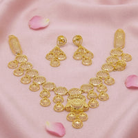 Intricate Filigree Necklace Set