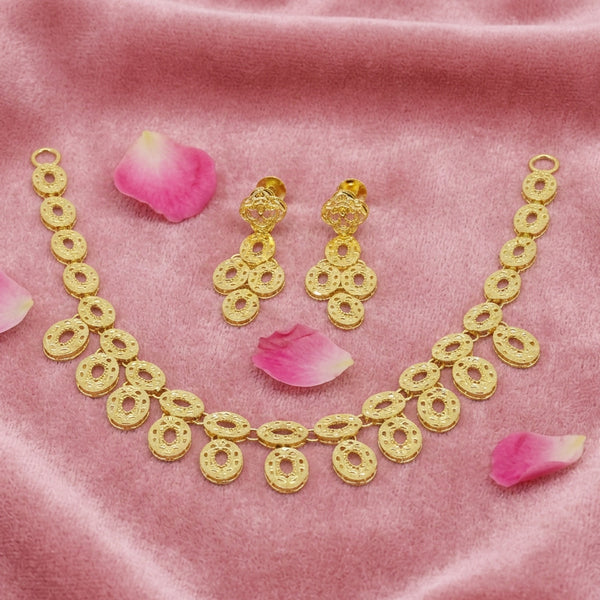 Gold Plated Necklace Set
