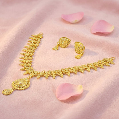 Traditional Silver Necklace Set