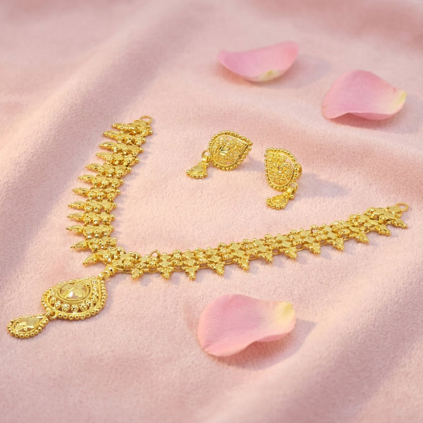 Traditional Silver Necklace Set
