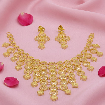 Gold Plated Necklace Set