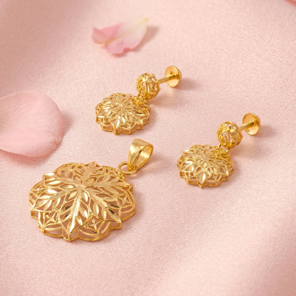 Filigree Pendant Set