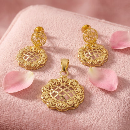 Filigree Pendant Set