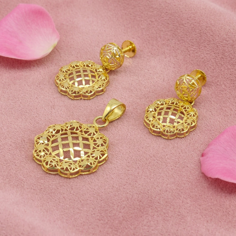 Filigree Pendant Set