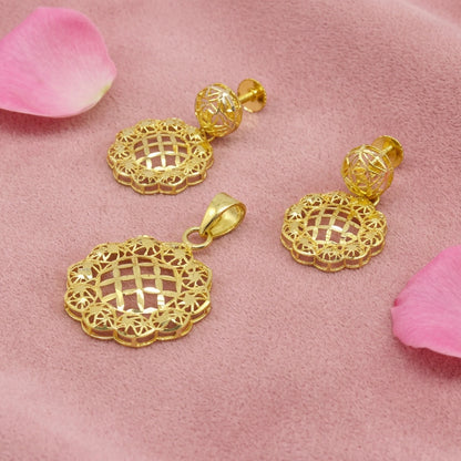 Filigree Pendant Set