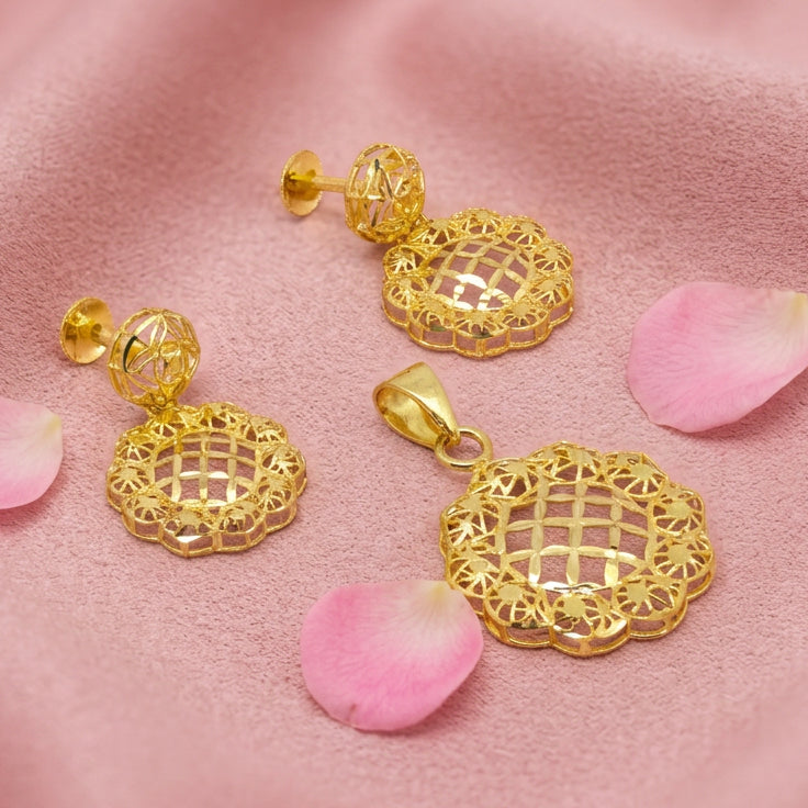 Filigree Pendant Set