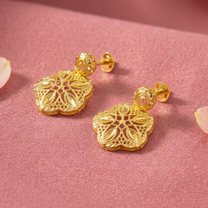 Floral Pendant Set