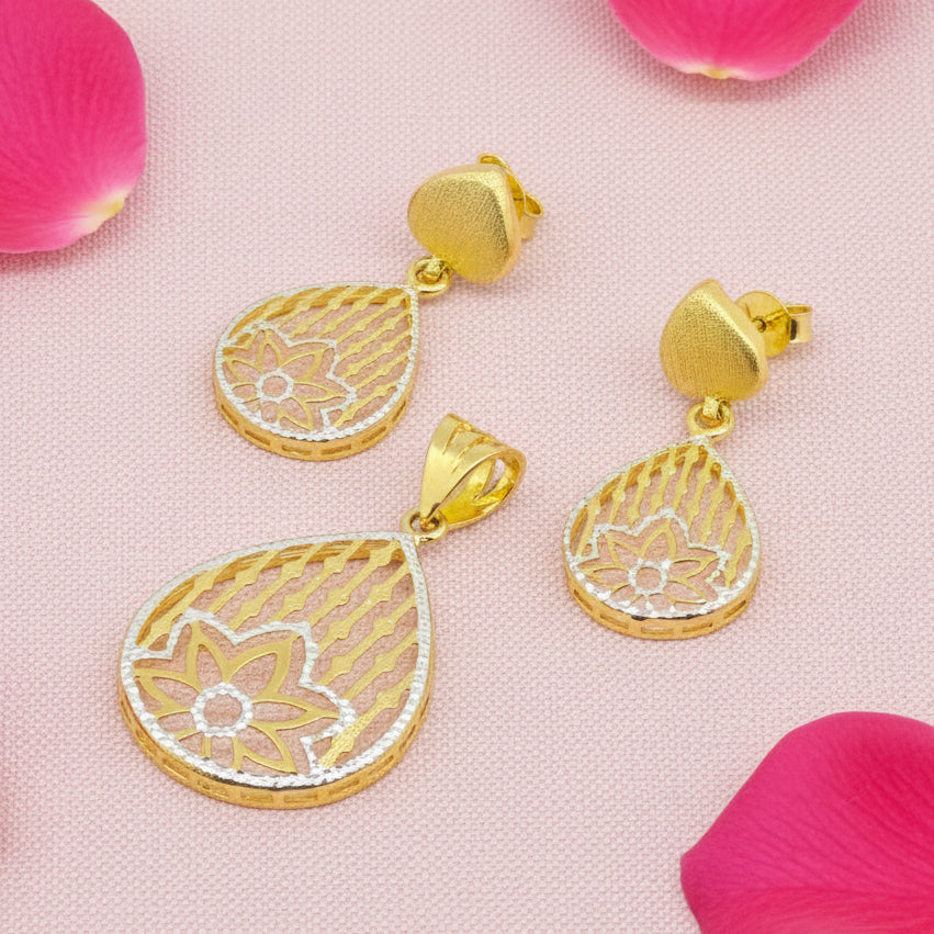 925 Sterling Silver Pendant Set