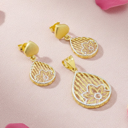 925 Sterling Silver Pendant Set