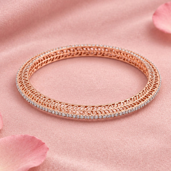 Elegant Silver Bangle Set