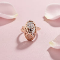 Oval Filigree Fancy Ring