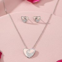 925 Silver Mina Necklace Set