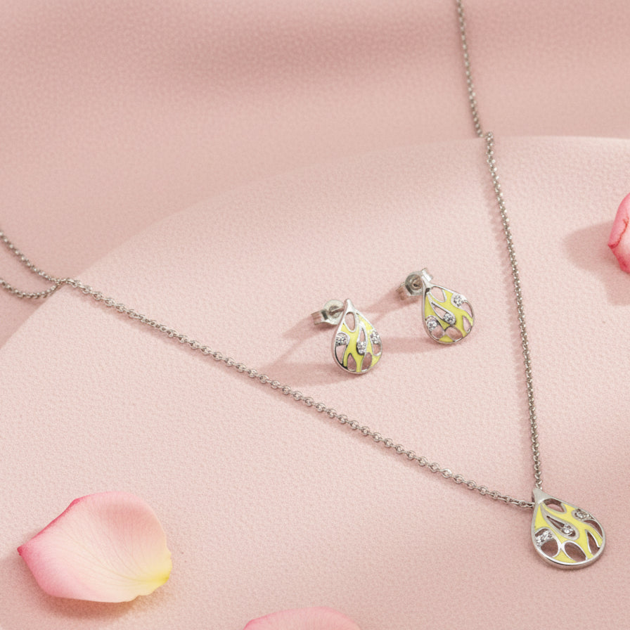 Silver Pendant Set 92.5