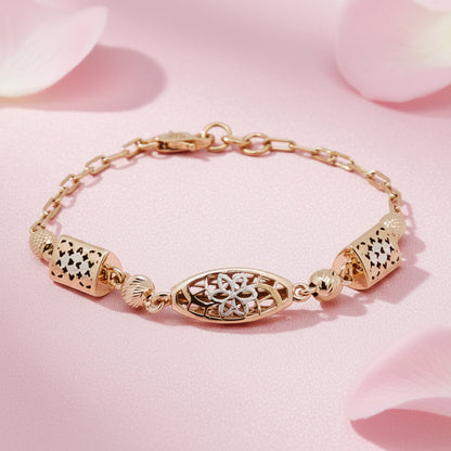 Fancy Chain Bracelet 92.5 Silver