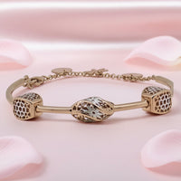 Silver Fancy Kada Bracelet 92.5
