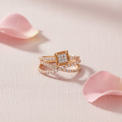Dazzling Studded Ring