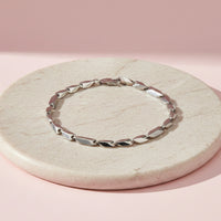 Gents Sterling Silver Link Bracelet