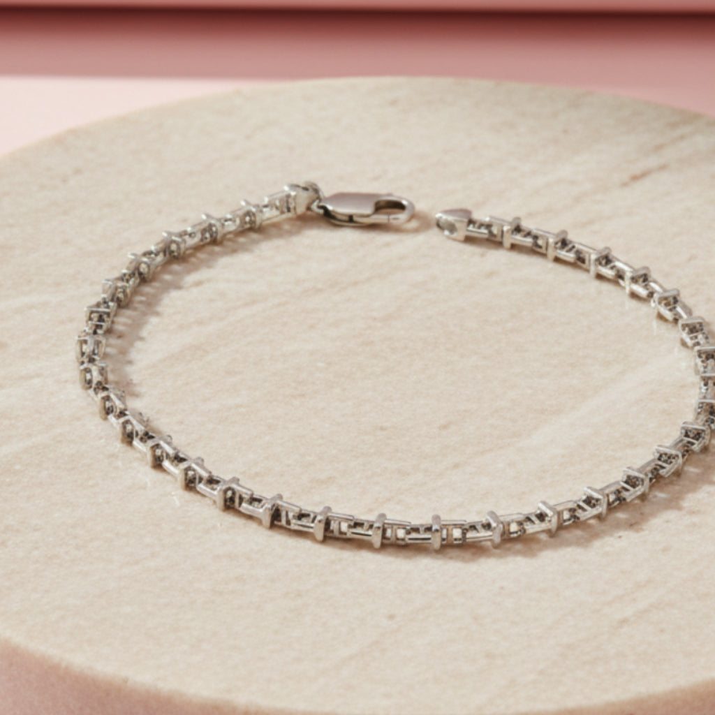 Men's Sterling Silver Link Bracelet