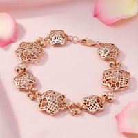 Silver Fancy Chain Bracelet 92.5