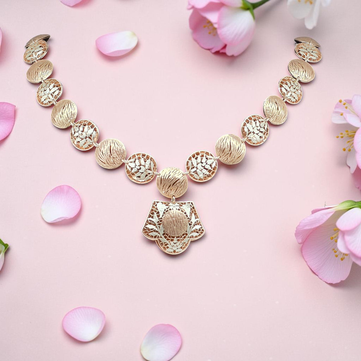 Silver 925 Necklace Set with Pendant