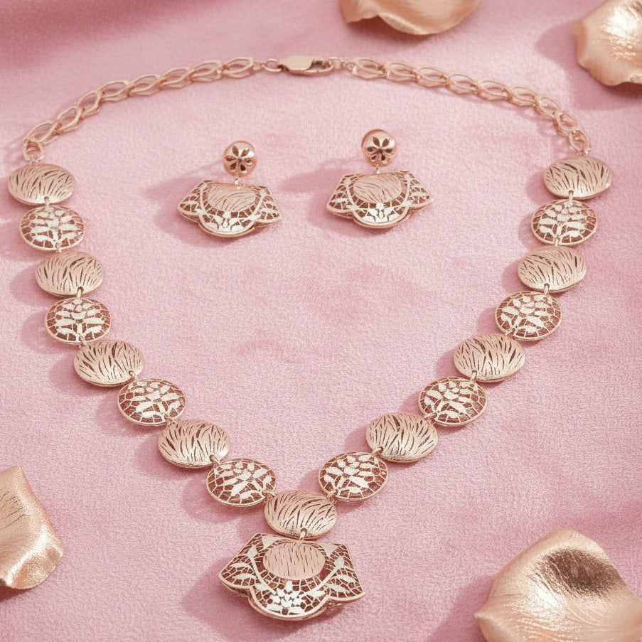 Silver 925 Necklace Set with Pendant