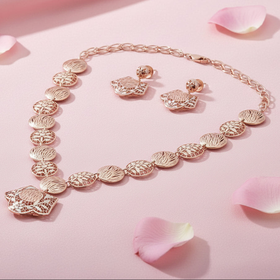 Silver 925 Necklace Set with Pendant