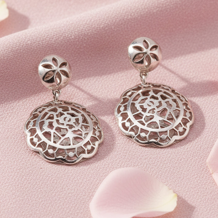 Sterling Silver Filigree Necklace
