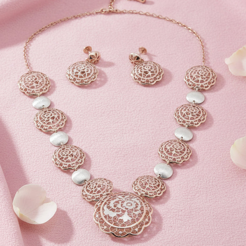 Sterling Silver Filigree Necklace