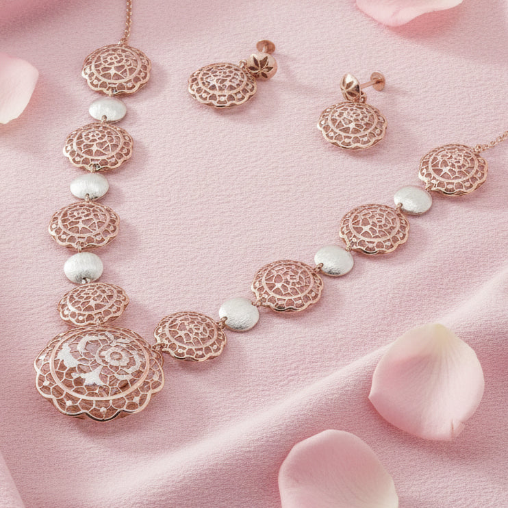 Sterling Silver Filigree Necklace