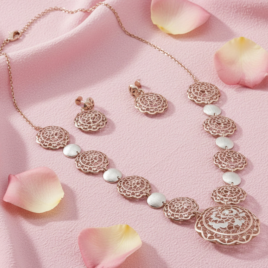 Sterling Silver Filigree Necklace