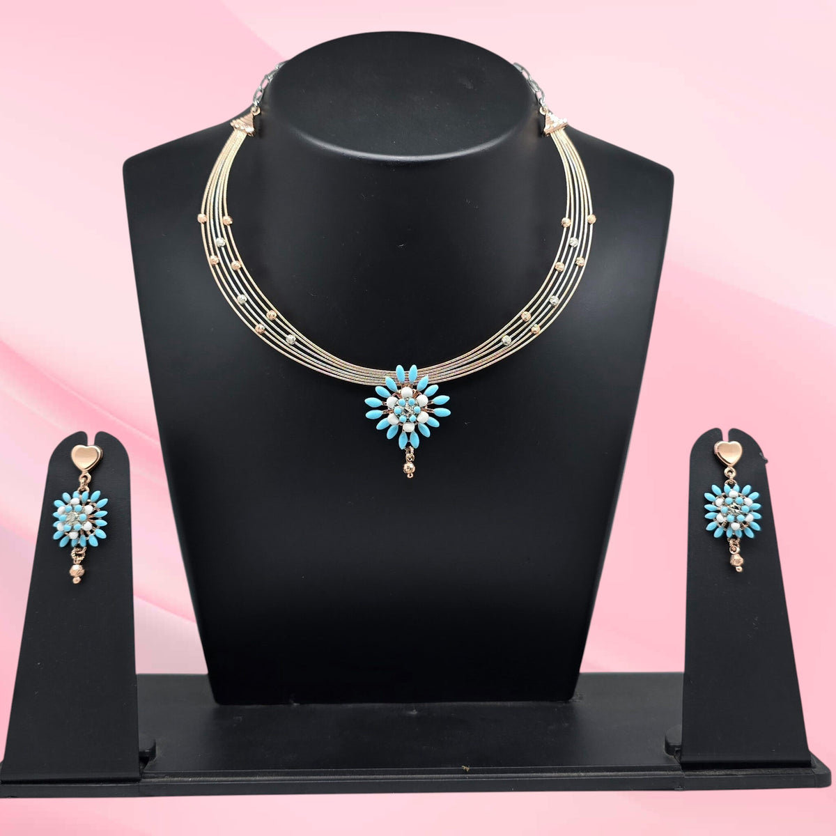 925 Sterling Silver Necklace Set