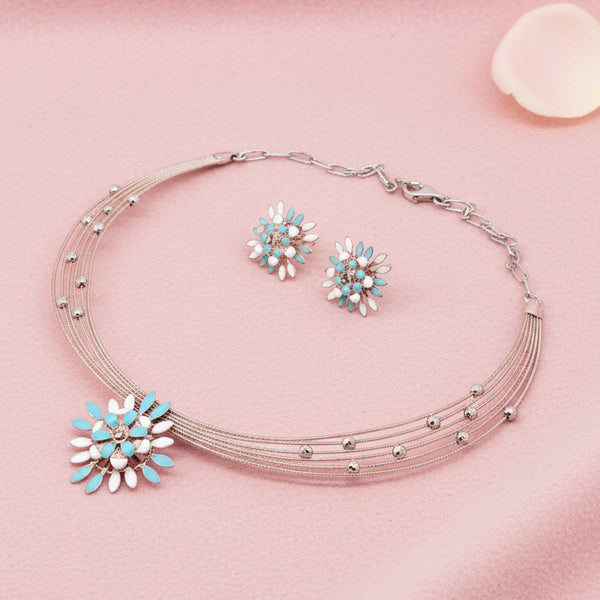 925 Sterling Silver Necklace Set