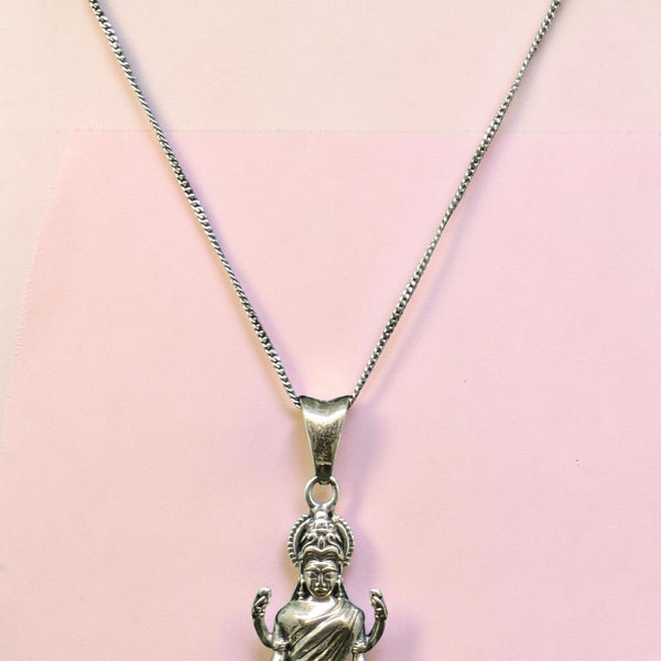 Sterling Silver Lakshmi Pendant