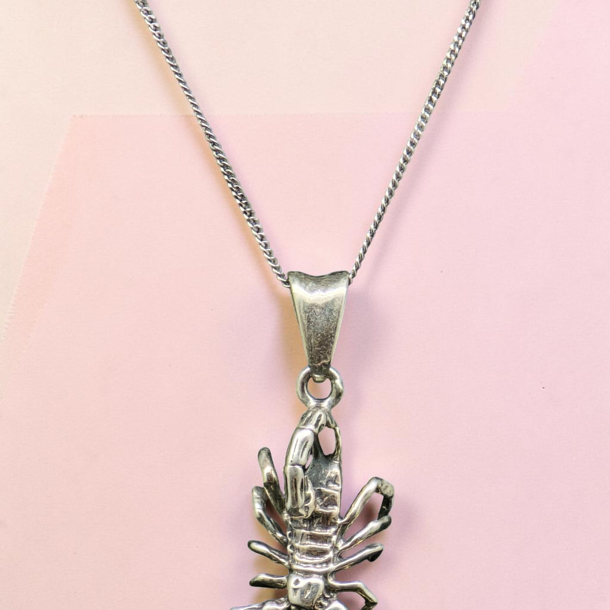 Sterling Silver Scorpion Pendant