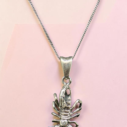 Sterling Silver Scorpion Pendant