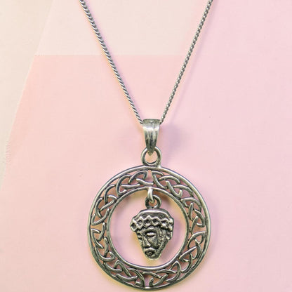 Silver Knotwork Pendant