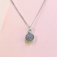 Silver 92.5 Spiral Pendant