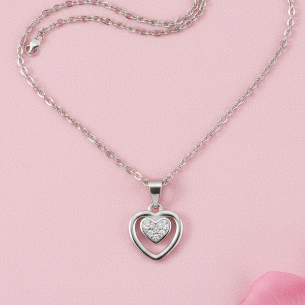 92.5 Silver Heart Pendant