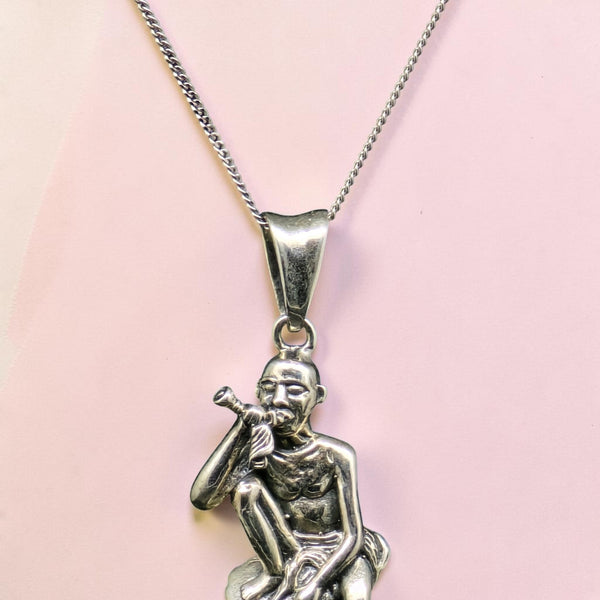 Silver 92.5 Gagangiri Maharaj Pendant