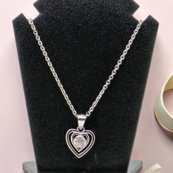 Silver Heart Pendant 92.5
