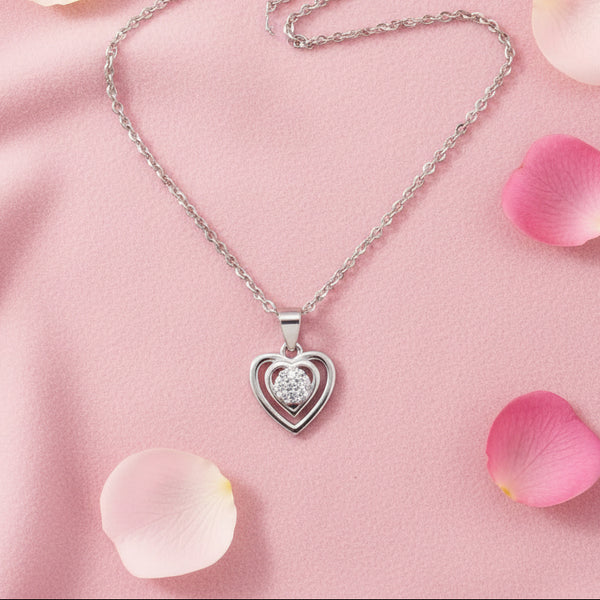 Silver Heart Pendant 92.5