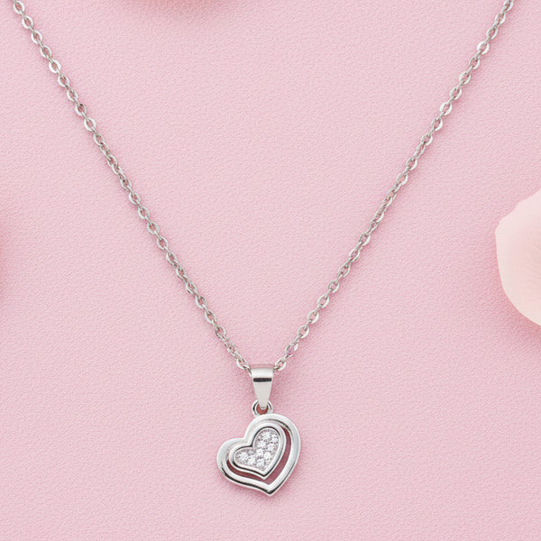 Silver Heart Pendant 92.5