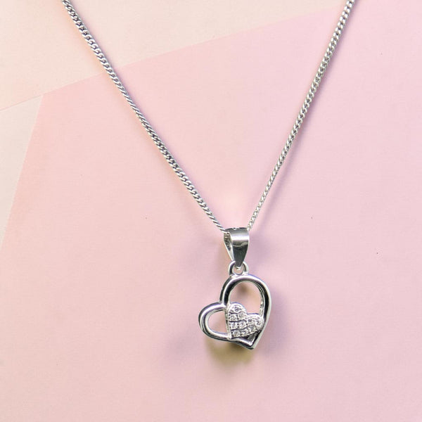 Heart Pendant  Silver 92.5