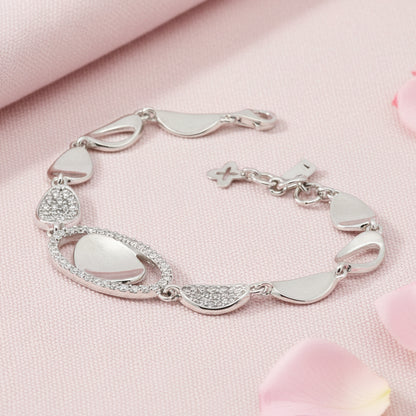 Sterling Silver Link Bracelet 92.5