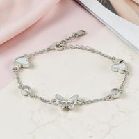 Sterling Silver Charm Bracelet 92.5