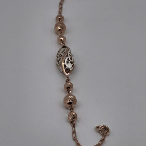Silver Fancy Chain Bracelet 92.5