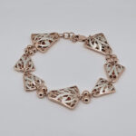 Silver Fancy Chain Bracelet 92.5
